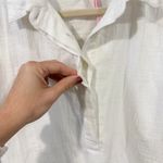 Vineyard Vines Margo Seastitch Double Gauze Shirt Dress White NWT Photo 4