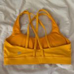 Lululemon Yellow  Energy Bra Photo 1