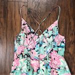 Yumi Kim  • Daydreamer Maxi Dress silk floral spaghetti strap Pastel Peony print Photo 12