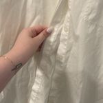 Lafayette 148  cotton button up top medium Photo 3