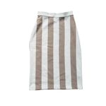 Club Monaco  Striped Pencil Skirt Size XS Photo 2