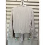 Love Stitch‎ Long Bell Sleeve Crochet Size M V Neck Tie Waist Beige Boho Tan Size M Photo 4