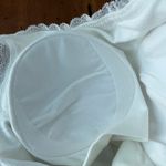 Vital Life Ivory Lace Trim Cropped Tank White Photo 4