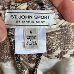 St. John's Sport By Marie Gray Women's Brown Printed Pants Size 6 Photo 8