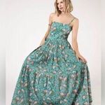 Raga  Anthropologie Colorful Vintage-Inspired Bohemian Maxi Tiered Dress XS NWT Photo 3