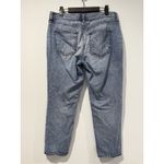 Loft Boyfriend Jeans Womens 33" Cotton Distressed Straight Leg Travel Norm Photo 1