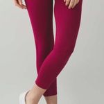 Lululemon  Zone In Crop 21" Leggings Berry Rumble seamless High Rise Size 4 Photo 1