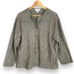 Sangam Top Cotton Lagenlook‎ Jacket Shirt Button Photo 0