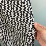 Free People  Movement Black & White Geometric Hot Shot Printed One Piece Sz M Photo 3