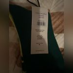 Free People Movement NWT Colorblock Buti Tall Socks In Green Combo Photo 3