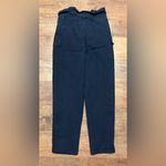 Marissa Webb Designer Paper Bag High Rise Cargo Pants Size 0 Blue Photo 1
