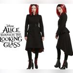 Disney  Alice Through The Looking Glass Red Queen Trench Coat Hot Topic Size LG Photo 1
