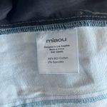 Miaou Corset Mini Skirt Azul Print Size S Blue Photo 4