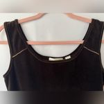 Dana Buchman Velvet Hazelnut Tank by  Medium. New! $118 msrp. Ombre stripe detail Photo 2