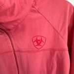 AriatTEK Women's XL Softshell Jacket Pink Coral Equestrian Riding Windproof Photo 3