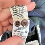 L.L.Bean  Green Blue Plaid Cotton Blend Long Sleeve Button Down Soft Size Medium Photo 4