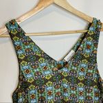 Megan Park Beaded Jewel Dress Green‎ Blue Sparkly V Photo 2