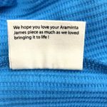 ARAMINTA JAMES Everyday Knit Tank Top Women 6/XS Blue Resort City Travel NWT Photo 6