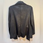 The Kooples  Sport Draped Leather Effect Jacket Sz‎ 4 (US 10) Photo 3
