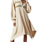 Free People Blair Sweatshirt Dress Oversized Asymmetrical Size S-2X New w/o Tag Photo 0