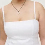 Reformation | Amaya Strappy Open-Back 100% Linen Top in White Photo 0