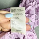 Free People Women’s Thank You Very Sweetly Crop Top in Blush Lilac size L New Photo 5