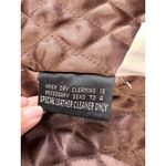 wilson's leather Retro‎  Women's Jacket Brown Genuine Leather Belted Blazer Size L Photo 5