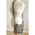 KAVU Pure Cotton Canvas Geometric Crossbody Bag Buckle Straps Hippie Casual Photo 1