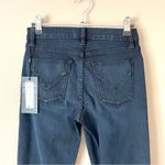 Hudson Jeans HUDSON | Dark Blue Barbara High Waisted Straight Denim Jeans Sz 25 Photo 3