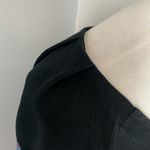 Floral Embroidered Puff Sleeve Blouse Top Telluride Clothing Medium Black Photo 3