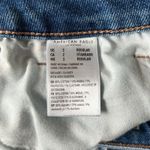 American Eagle Mom Jeans Womens 2 Medium Wash Straight Leg Stretch Streetwear Photo 5