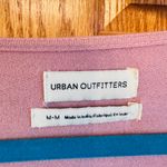 Urban Outfitters  Women's Pink Rose Cropped V-Neck Blouse Size M NWT Photo 2