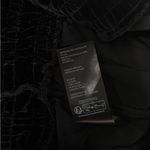 Anthropologie The Somerset Trousers Velvet Edition Wide Leg Black Size L NEW Photo 10