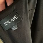 XScape  Black Studded Spaghetti‎ Strap Evening Maxi Dress Size 8 Photo 10