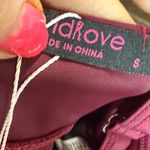 Avidlove ROVE Purple Ruched Bustier Bikini Top Photo 3