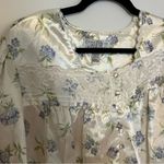 Erika  Taylor Intimates Floral Lace Night Gown Vintage Photo 1