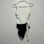 Summersalt  The Perfect Wrap‎ One-Piece in Sea Urchin & White Sand Size 2LT Photo 1