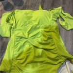 Lime Green Women's One Piece Swimsuit Size M Photo 1