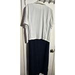 Vintage Studio Ease Blue Denim Floral Embroidered Maxi Dress 22W Size undefined Photo 3