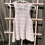 Pins and Needles Ivory Crochet Top S Photo 3