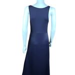 Anthropologie Gemini Navy Blue Tank Top Midi Dress Photo 11