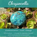 🌎Chrysocolla Crystal Bracelet🌎 ~8mm Photo 9