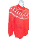 Talbots  pretty orange sweet with white design! Nice fall staple! Photo 3