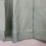 Ava & Viv Women’s Long Sleeve Mock Neck Full Zip Sweatshirt Mint Size X NWT FLAW Photo 2