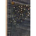 Southpole Juniors  Boot Cut Medium Wash Flap Pocket Jeans with Rhinestone Bling 7 Photo 3