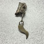 Vintage Sterling Silver Covered Wagon Death Valley Souvenir Charm Pendant Photo 1