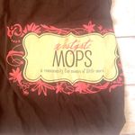 American Apparel Women’s M Brown Long Sleeve 100% Cotton Tee Mops Size Medium Shirt Photo 1