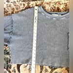 Altar'd State Altar’d State Willow Thermal Top - Blue - XS - EUC Photo 9