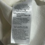 Madewell Women's Denim High Crewneck Button Front Jean Vest White 8 New Photo 9