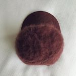 None Vintage Angora Stretch Hat Photo 4